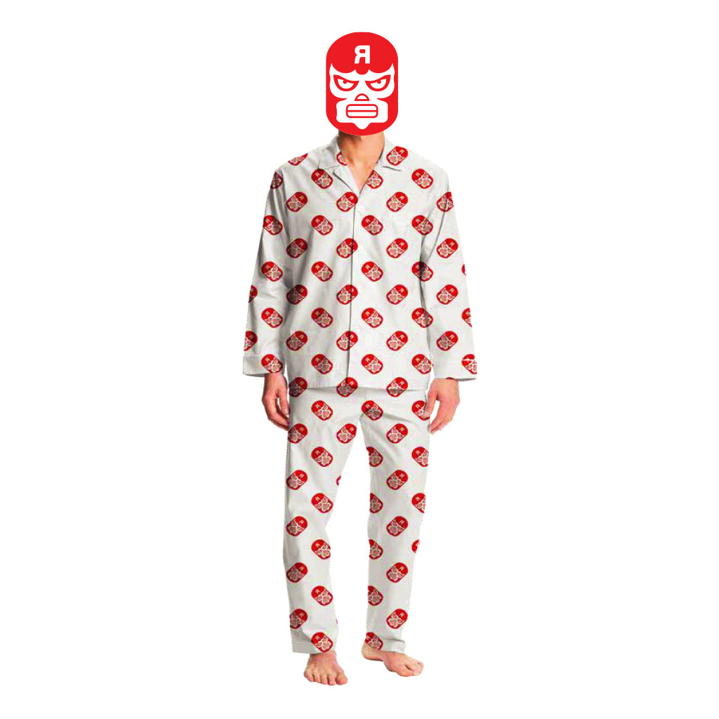 White Satin 2 Piece Pajama