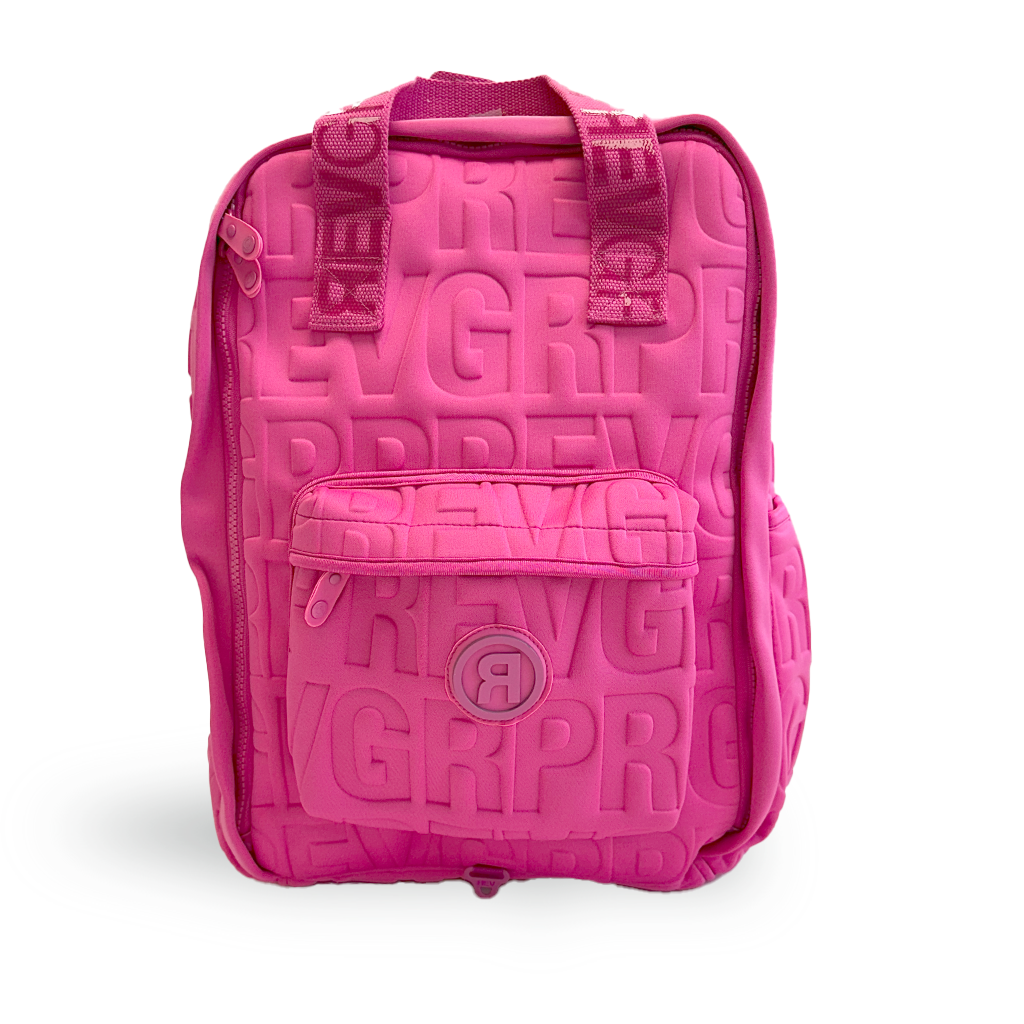 Pink Type Backpack