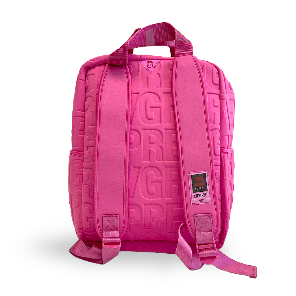 Pink Type Backpack