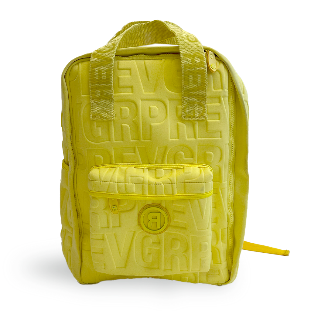 Yellow Type Backpack