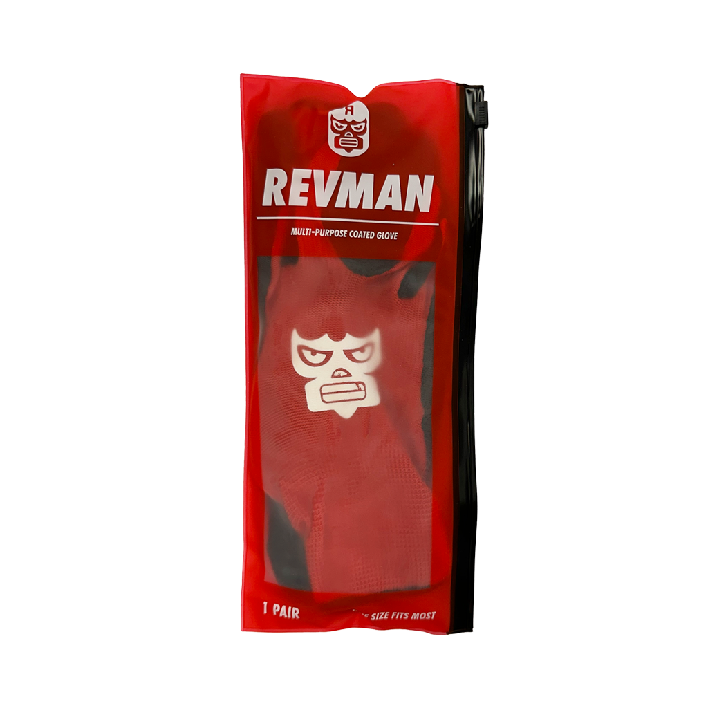 Red & Black Utility Gloves