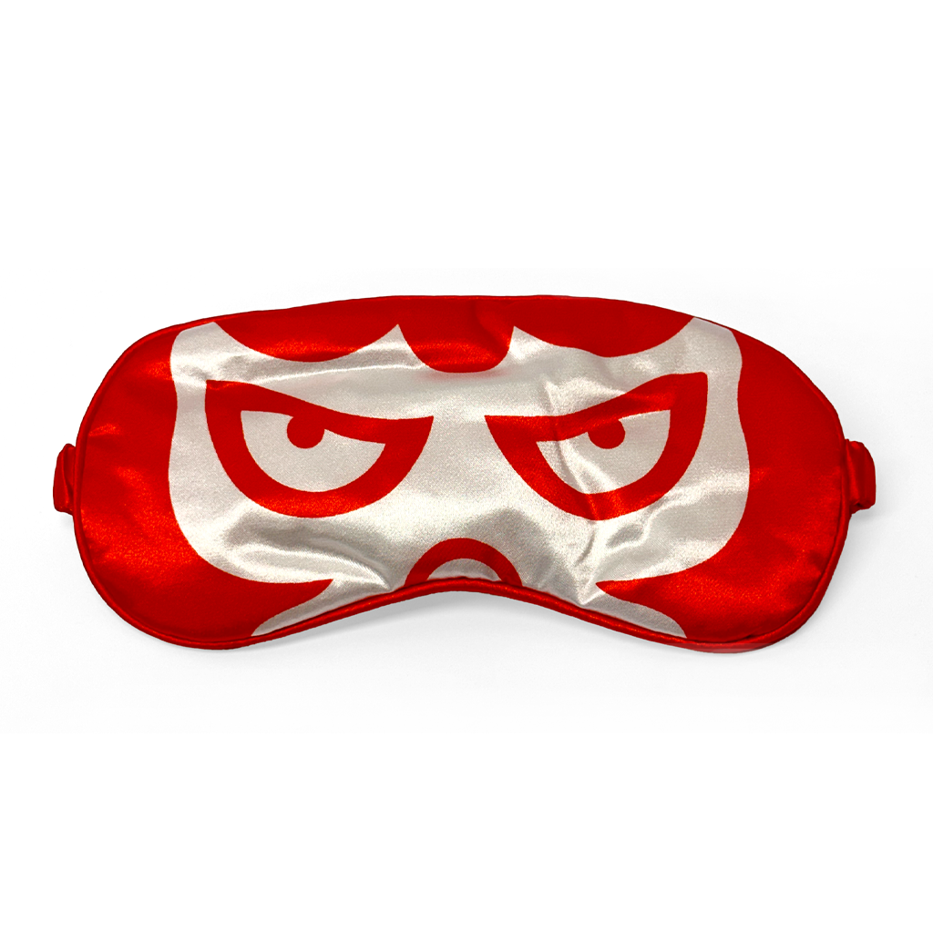 White Satin Eye Mask
