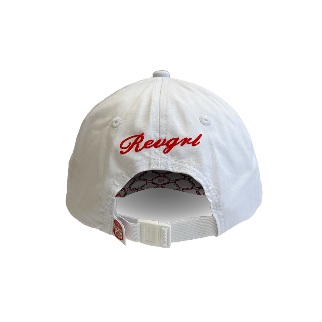 White Golf Hat