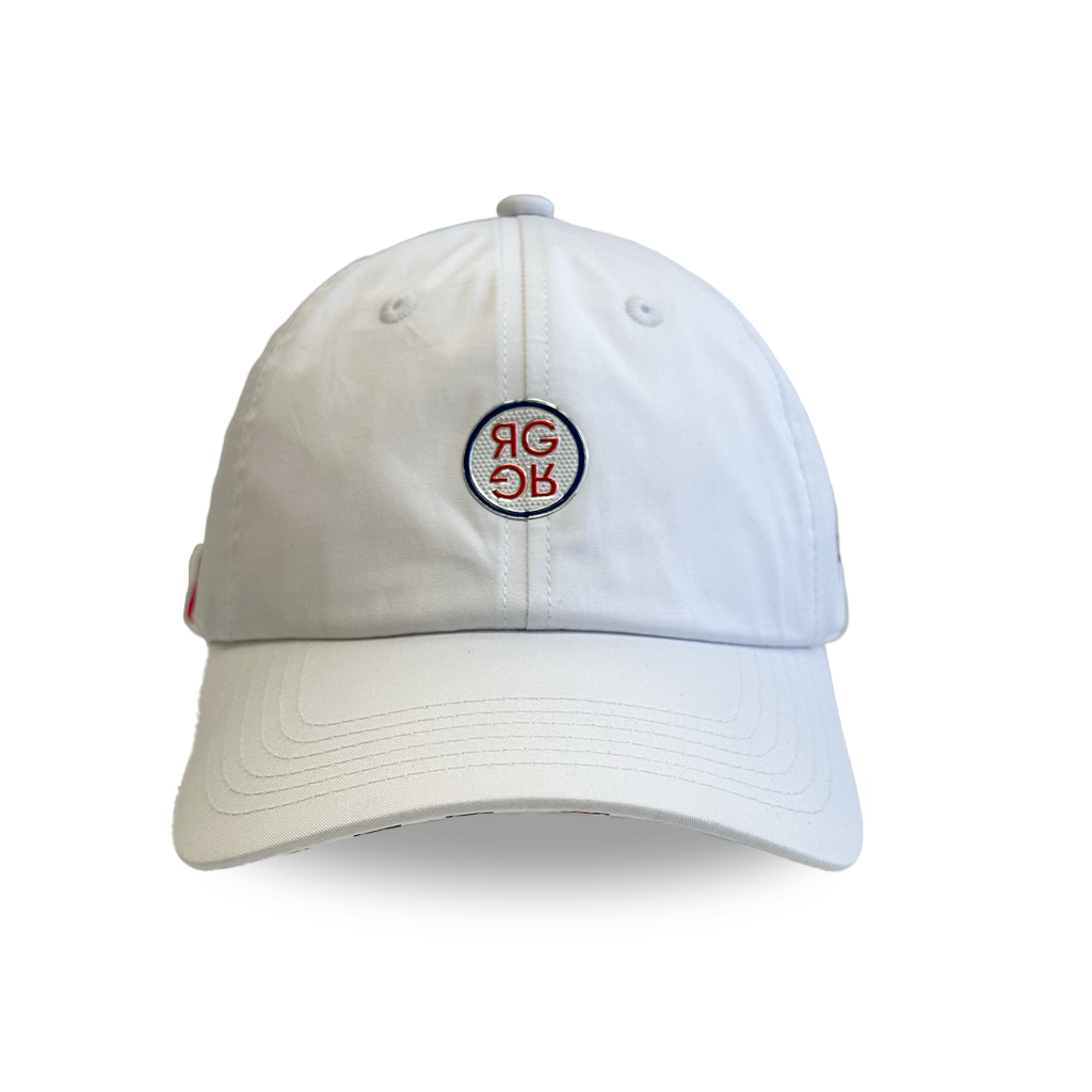 White Golf Hat