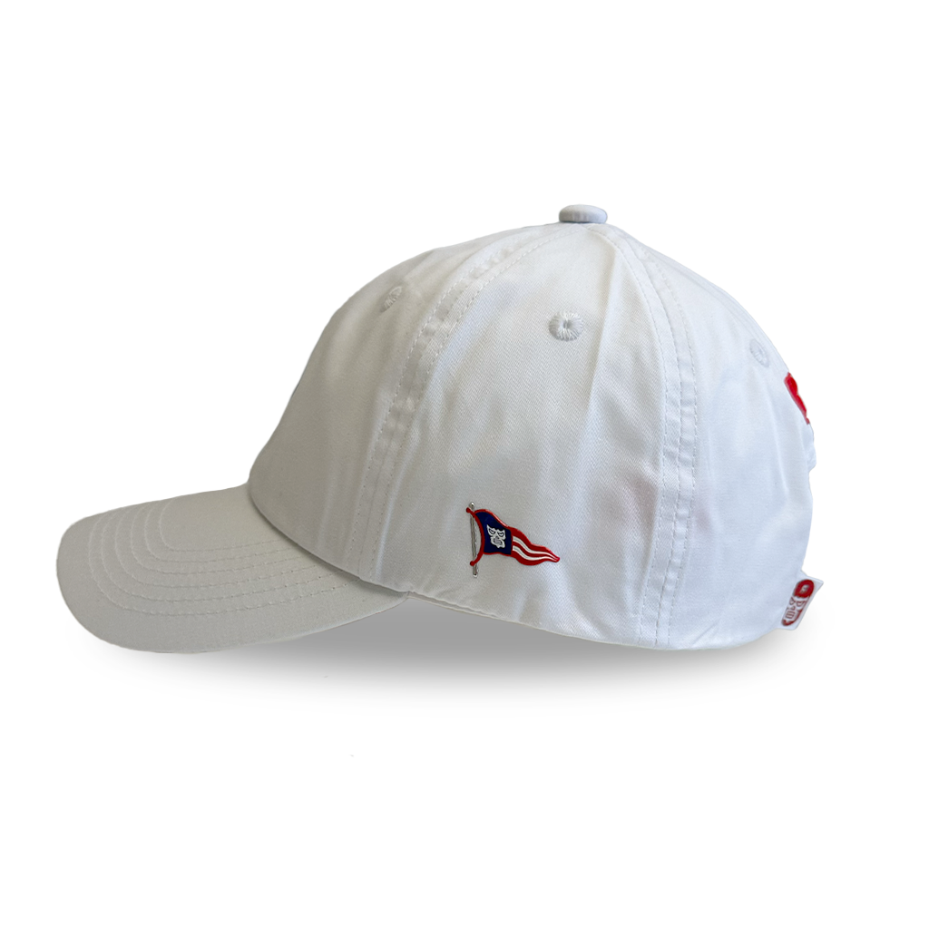 White Golf Hat