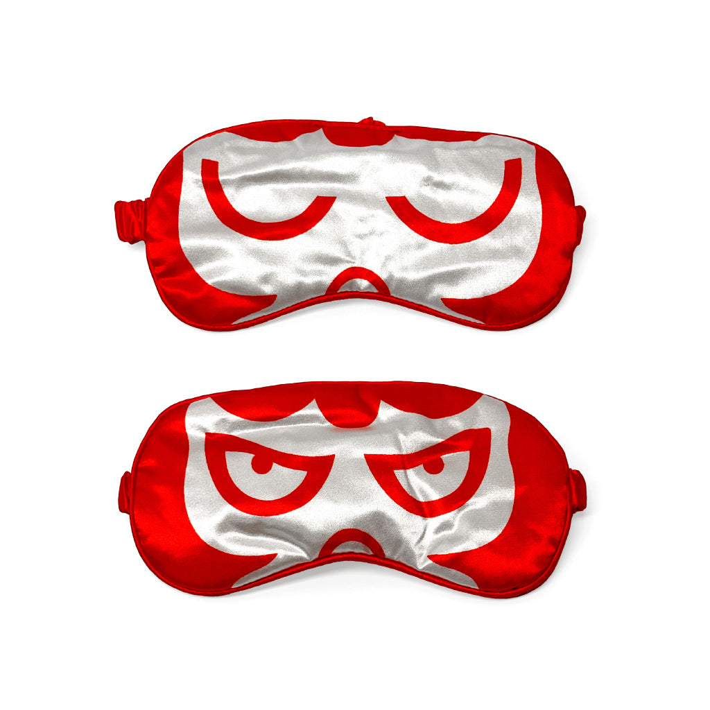 White Satin Eye Mask