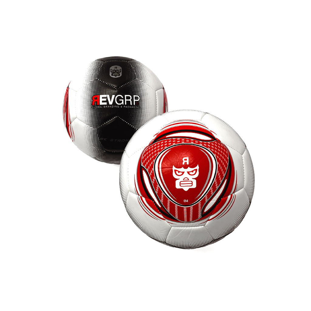 Red & Black Soccer Ball